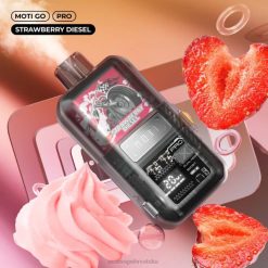MOTI Vape Price - MOTI Go Pro jednokratni vape (5%, 12000 dizanja) jagoda dizel D6BBZ21
