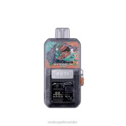 MOTI Vape Review - MOTI Go Pro jednokratna pod+uređaj lubenica metvica D6BBZ78